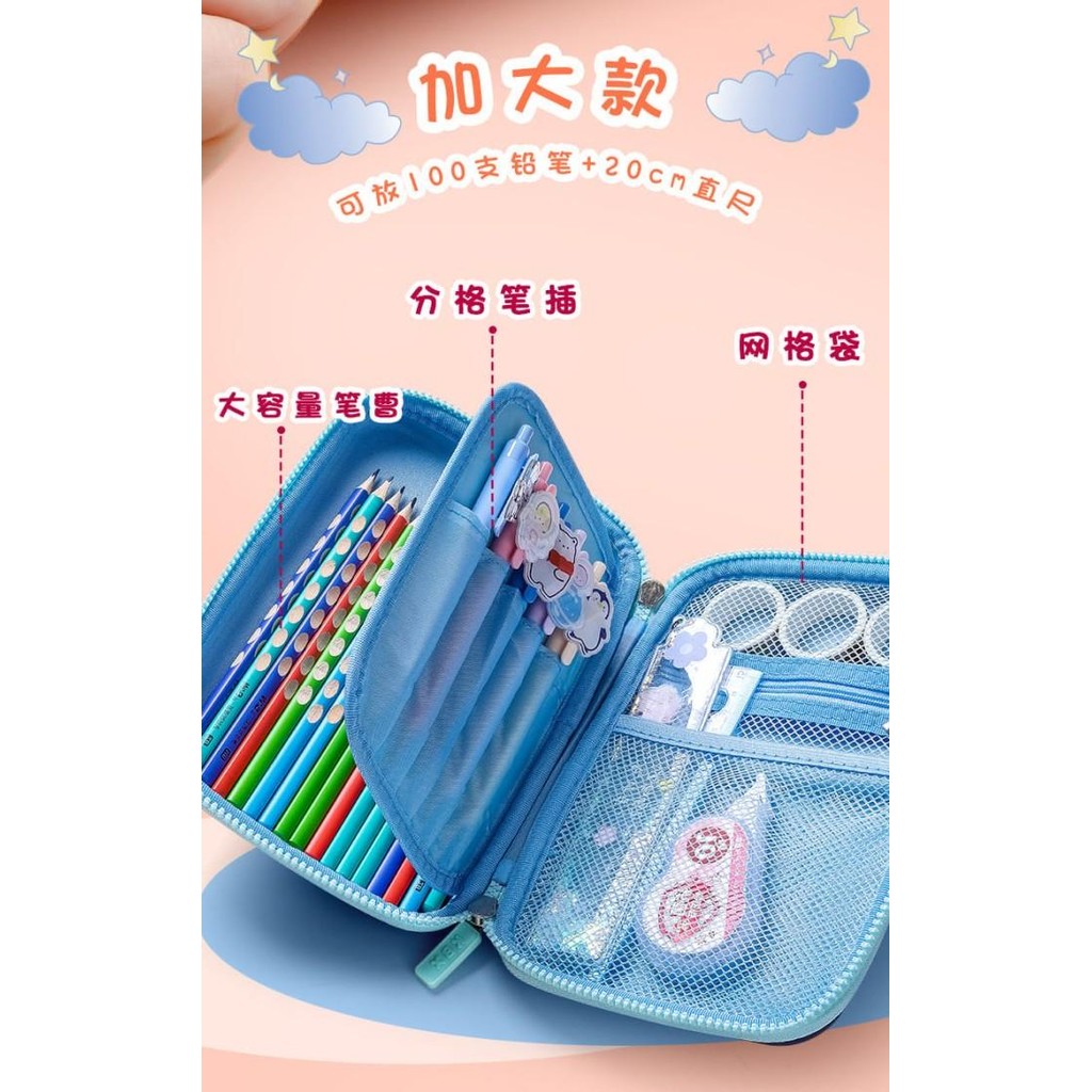

Pensil Case Kotak Pensil Anak Cowok Cewek Impor Squishy 3D
