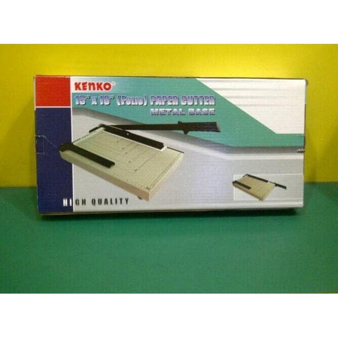 

ALAT PEMOTONG KERTAS / PAPER CUTTER FOLIO / F4MERK KENKO ( ORIGINAL )