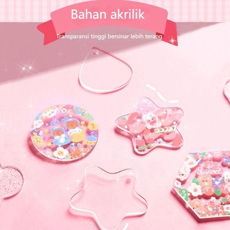 

ew-98 CODKapasitas Besar Tiga Lapis Kotak Penyimpanan DIY Liontin Akrilik Gantungan Kunci Key Ring Sticker Set Anak Perlengkapan Sekolah Bahan Akun Manual Alat Tulis Anak Sticker Guka Set Terlaris