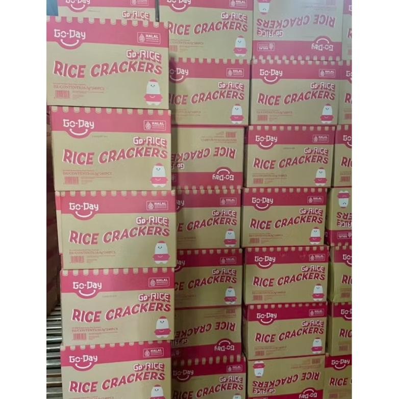 

Promo hemat 30pcs Snack Rice crackers Go-day harga grosir