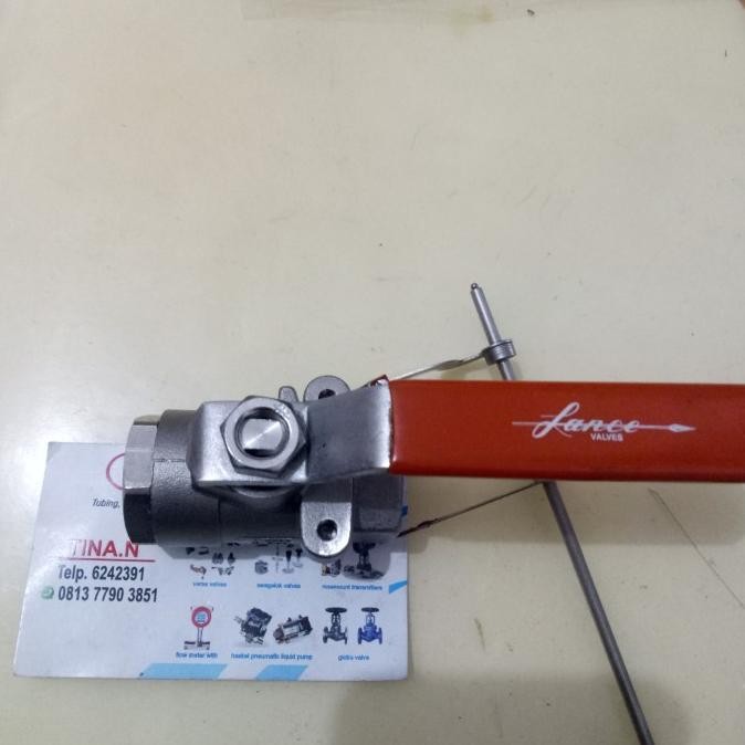 Ball Valve 1/2" Nptf Lance Valve 2000 Psi