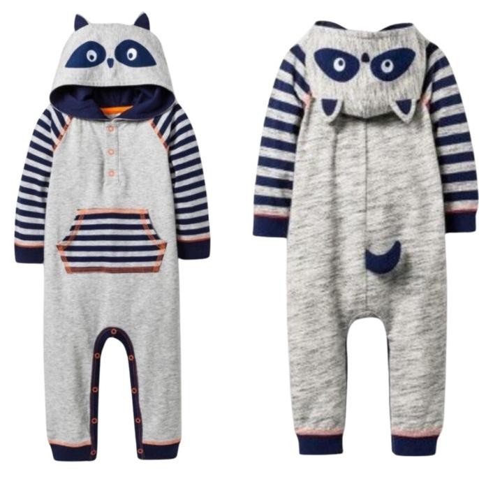Baru | Hooded Baby Romper (Cat & Jack)