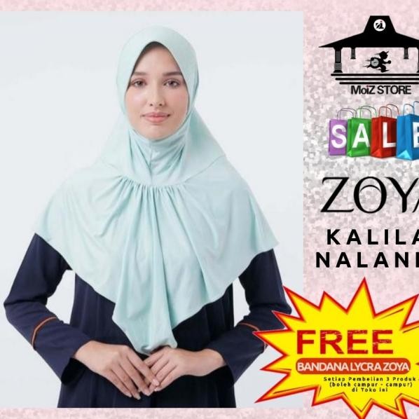 Zoya Kalila Nalanie / Hijab Instan / Jilbab Instan /Jilbab Langsung