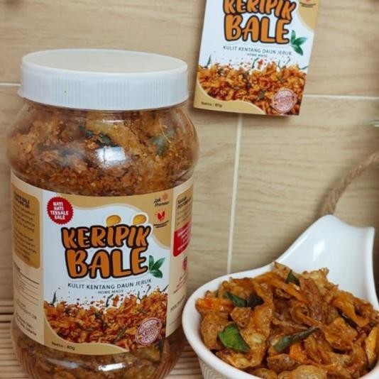 

Keripik Kulit Kentang Asin Pedas Keripik Bale Homeade Tanpa Gawet