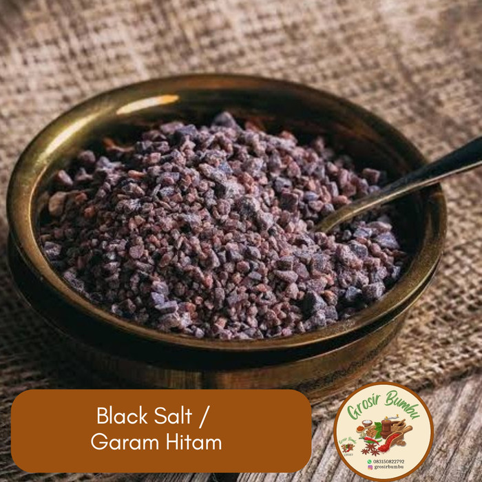 

Black Salt / Garam Hitam 250Gram - Adelineez