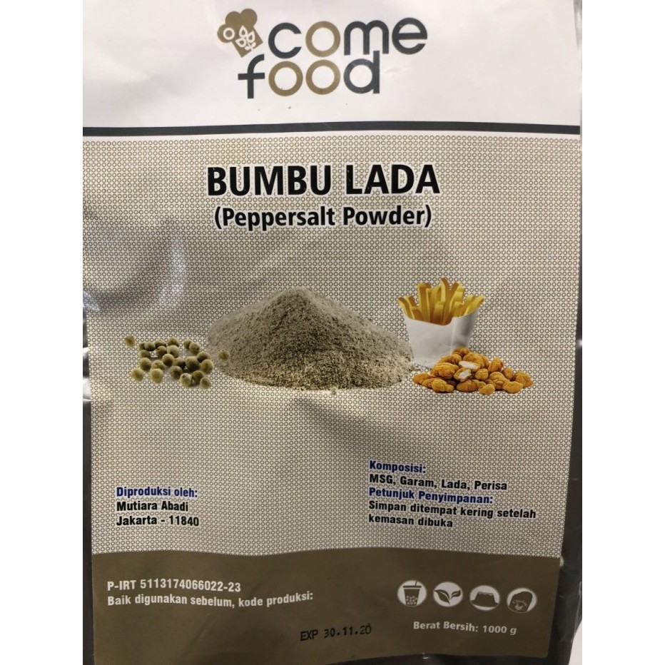 

Bumbu Lada Pepper Salt Powder Come Food / Tabur Serbuk - Adelineez