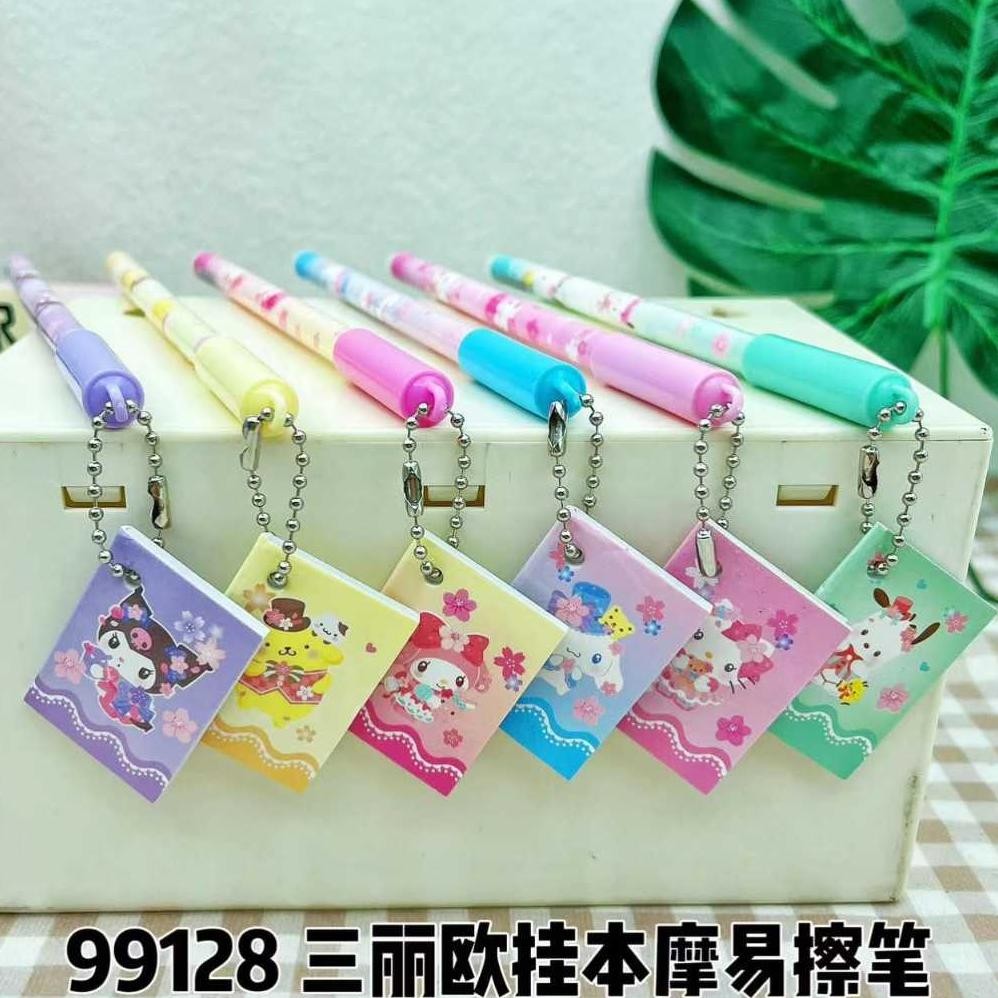 

SD83 (12pc) PEN GEL gantung BUKU MINI motif SANRIO PENA PULPEN KUROMI CINNAMOROLL Viral