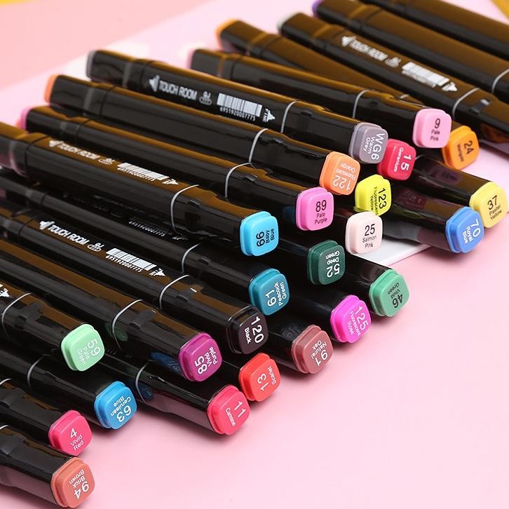 

hjg-7 24PCS SPIDOL TOUCH ART MAKER / GRAPHIC ART MAKER PEN COLOR / SPIDOL WARNA 24 SET Viral