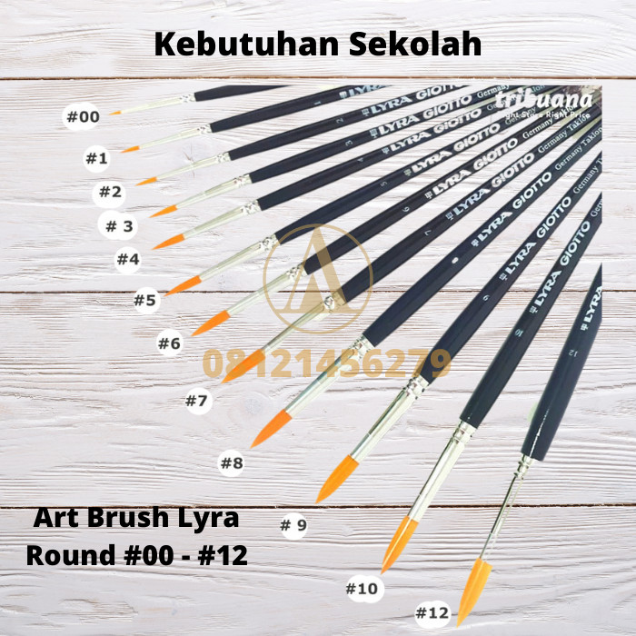 

Gramedia Cirebon - LYRA ART BRUSH ROUND 04 373R04