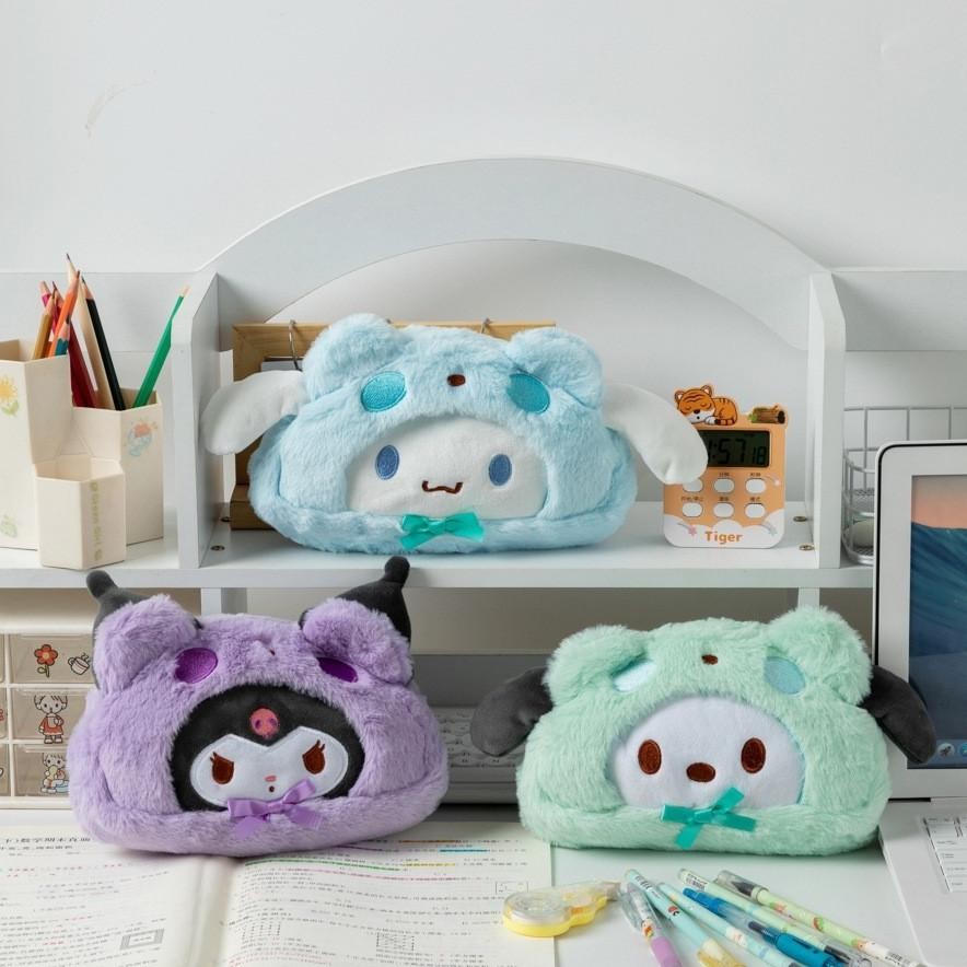 

gfd-12 Tempat Pensil Plush Bulu Lembut Karakter Sanrio Cinnamoroll Pocacco Melody Kuromi C010 Premium