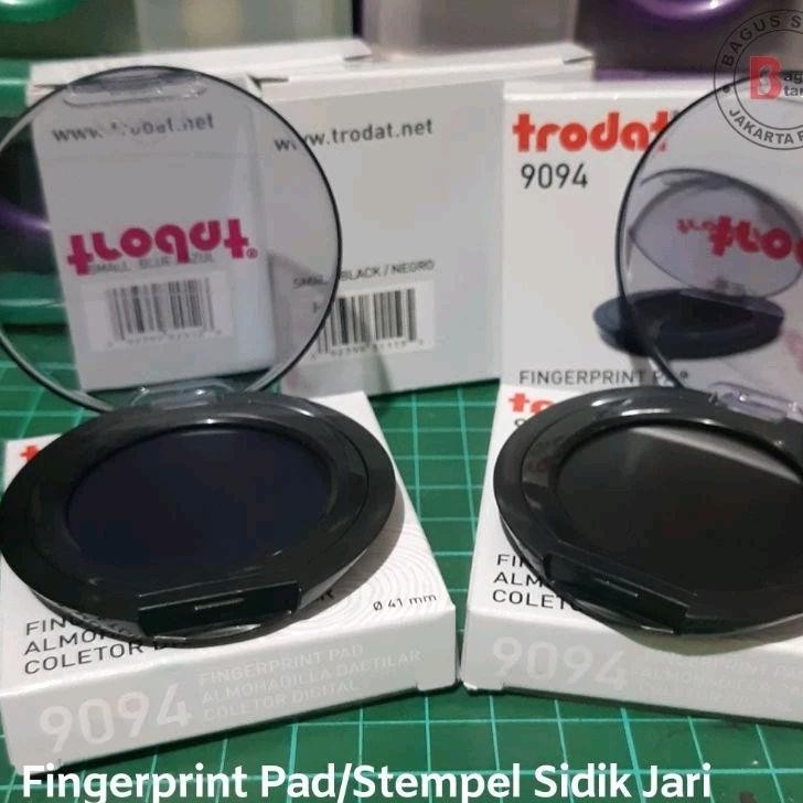 

VEX-2126 Thumb Print Pad TRODAT 9094 Cap Jempol Sidik Jari Notaris Fingerprint pad Hemat
