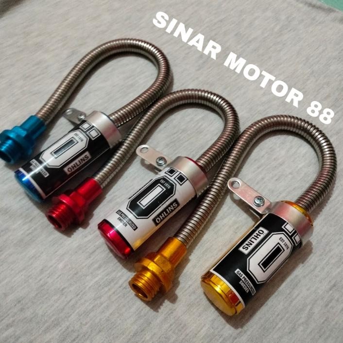 Flase Sale Tutup Oli Mesin Variasi Selang+Tabung Universal Beat Mio Supra Fu Vixion Dll Gd-324