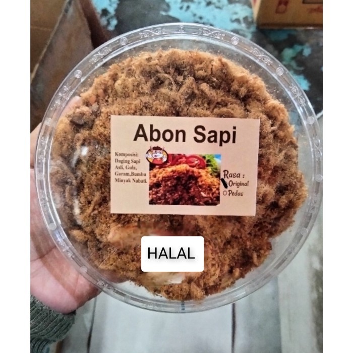 

Abon Sapi Original / Beef Floss / Abon Sapi Khas Pontianak