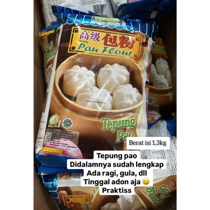 

Happy Grass Tepung Pao Premium Quality Import Malaysia/Bahan Pao Halal