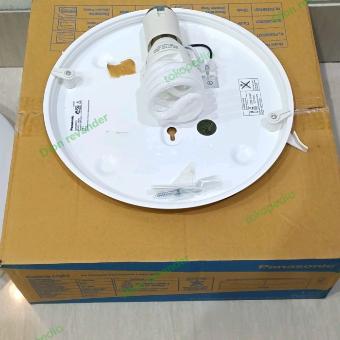 ceiling light panasonic NLP 52602 E 27/ lampu baret panasonic