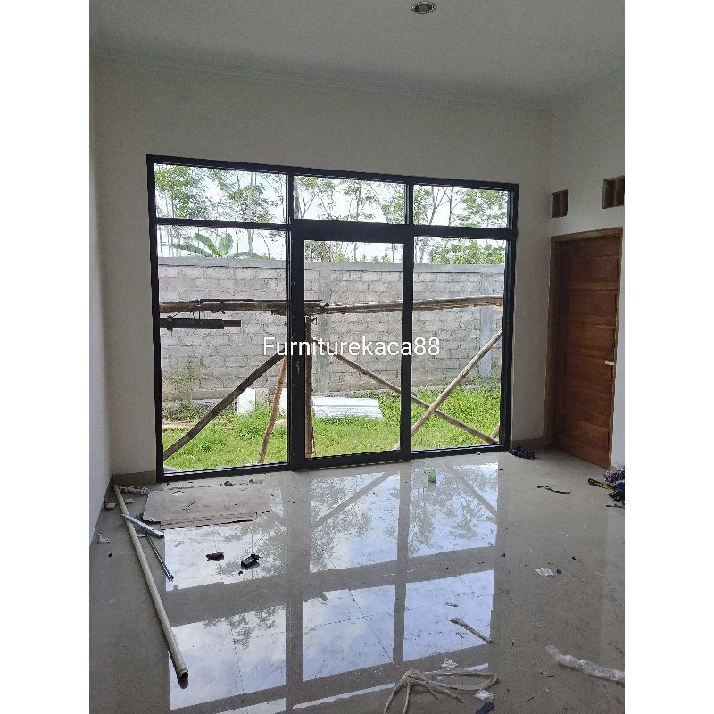 Partisi Aluminium Dan Pintu Sliding