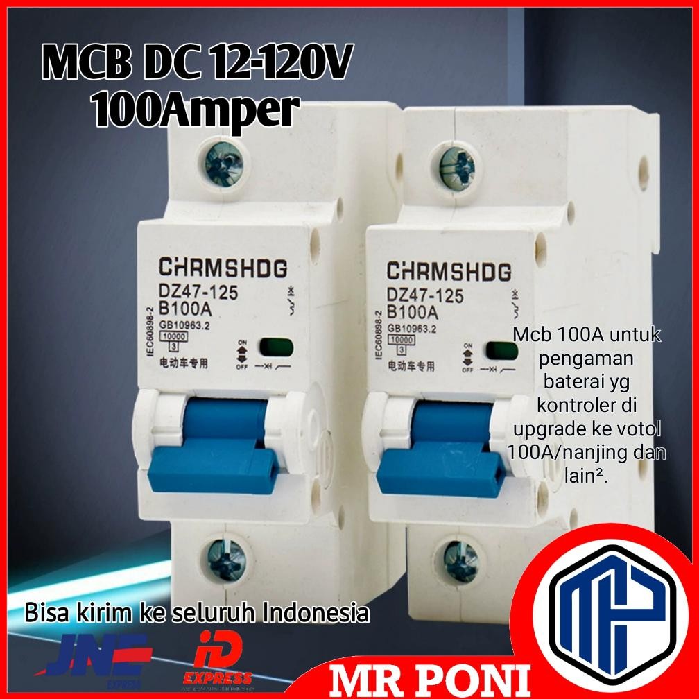 Premium MCB SEPEDA & MOTOR LISTRIK DC 12~96V 100A