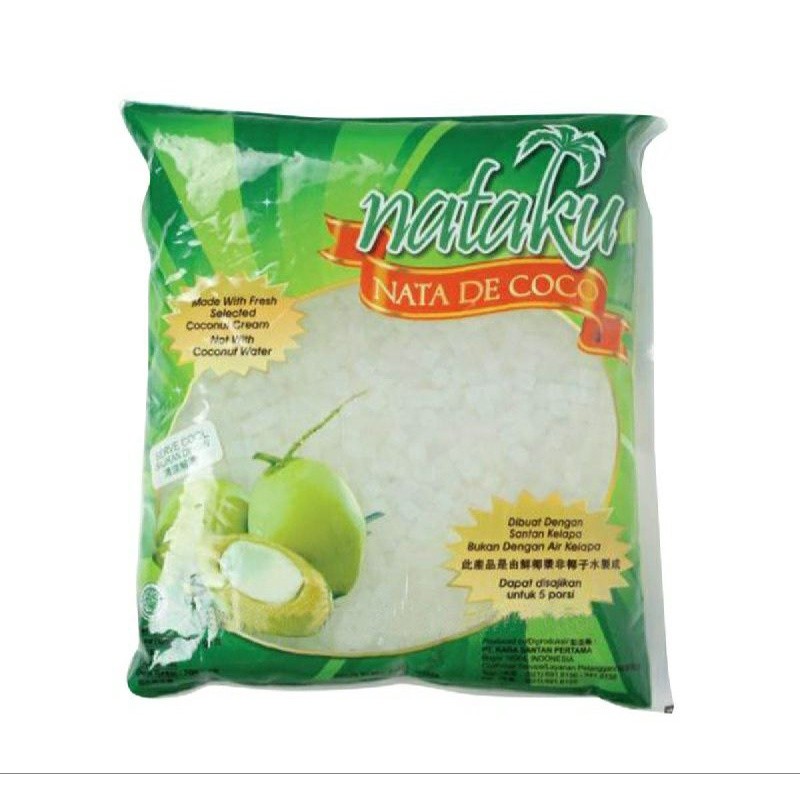 

Nataku Kara Nata De Coco 1 kg Dadu Lebih Kecil