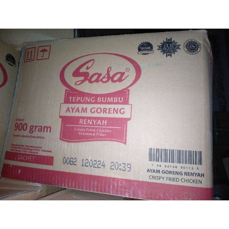 

Tepung Sasa Ayam Goreng 900 gr Perdus 12 Pcs