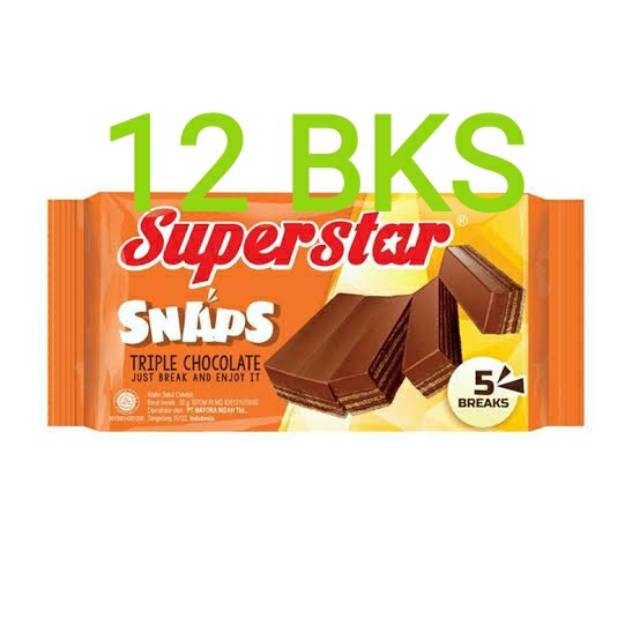 

wafer superstar snaps (12pcs)