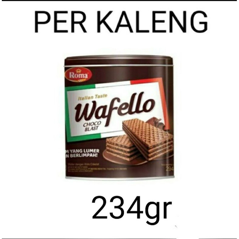 

Wafello choco blast kaleng 234 gr