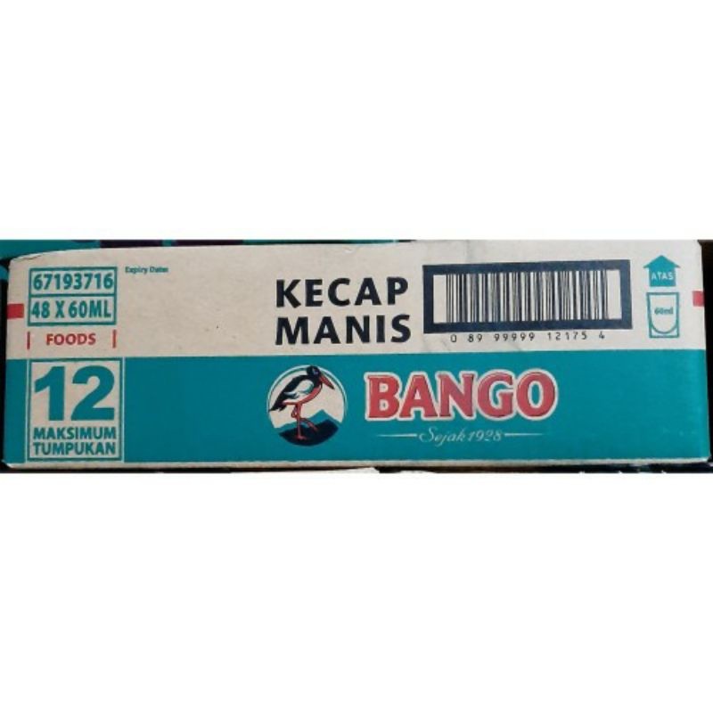 

Kecap bango 60g perdus isi 48pcs