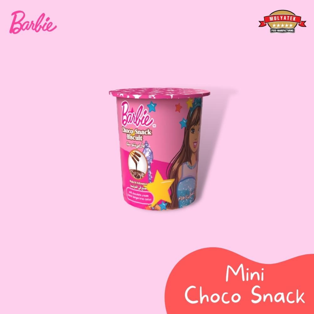 

Barbie Chocolate Snack Mini Coklat Biskuit Stick