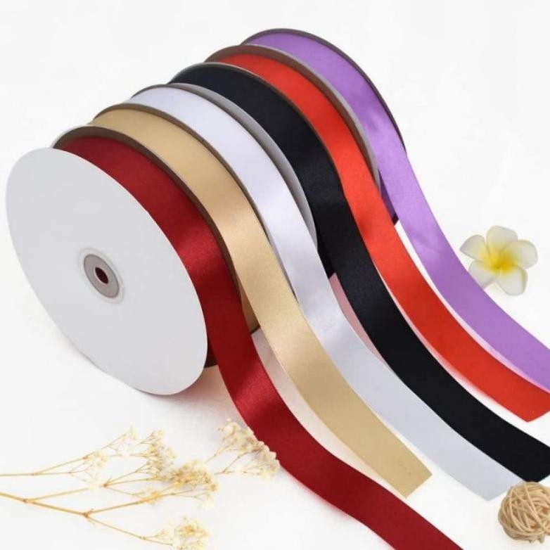 

Premium 100yard 3/4 Inch Pita Satin Buket Premium Pita Grossgrain Flower Bouquet Ribbon Roll High Quality