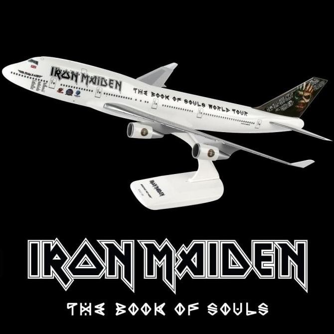 Boeing 747 Aircraft Models Iron Maiden "The Book of Souls World Tour"