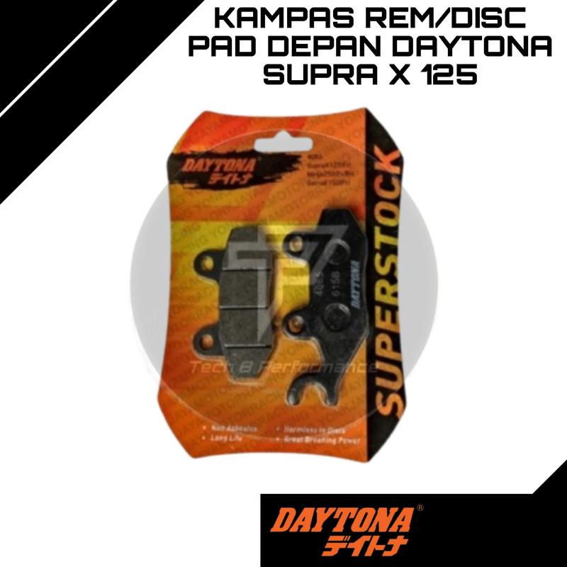 Kampas Rem/Disc Pad Depan Daytona Supra x 125