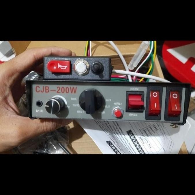 BARU  Sirine Ic whelen jumper motor waterproof