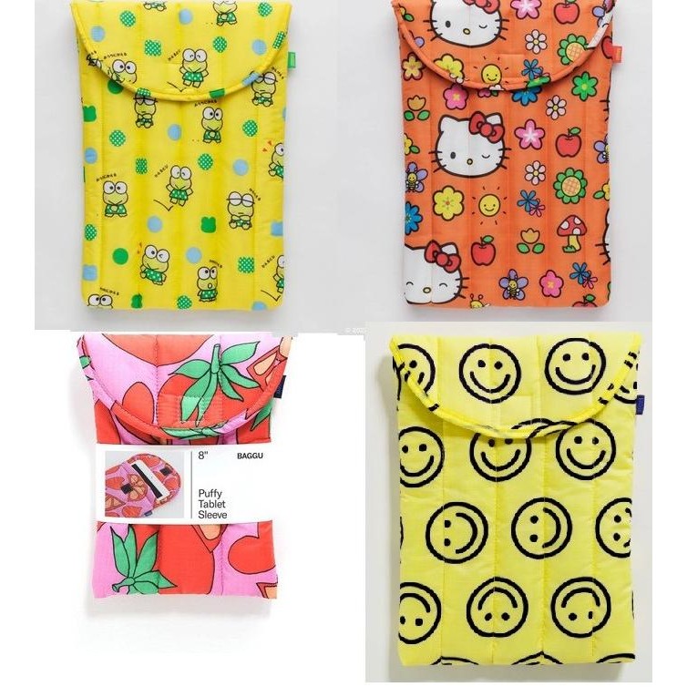 BAGGU Puffy Laptop Sleeve Tas Laptop Washable Electronics Case Cover