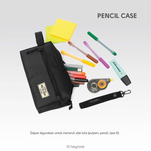 

TEMPAT PENSIL KOSTAK PENCIL CASE ALAT TULIS SEKOLAH ANAK ATK POUCH