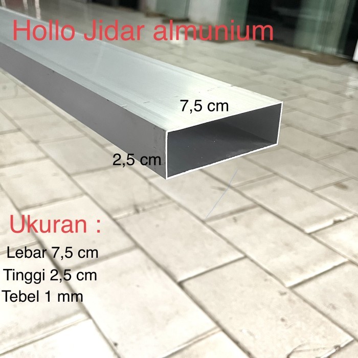 Hollo 2,5 Cm X 7,5 Cm Hollo Jidar Almunium Forsale