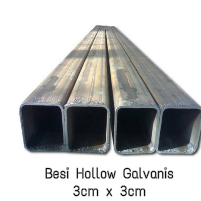 Besi Hollow Galvanis 3X3 Anti Karat High Quality