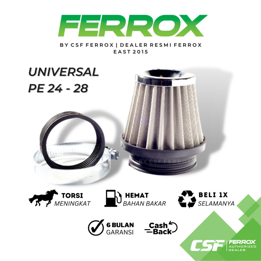 Ferrox Filter Udara Open Filter Racing Motor
