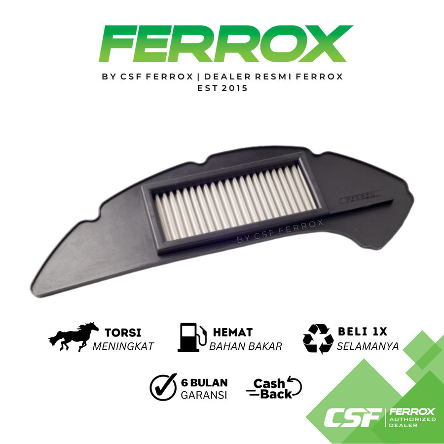 Ferrox Filter Udara Aerox Connected 155 Cc 2020-Up