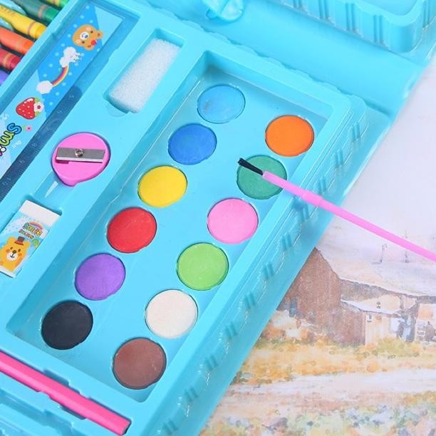 

rd-67 krayon Set isi 150 pcs Pensil Crayon Warna Cat Air Berkualitas