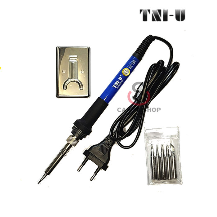 SOLDER TANGAN LISTRIK TNI-U TU-093DD+ 7IN1 TU-093DD 60W STELL SUHU