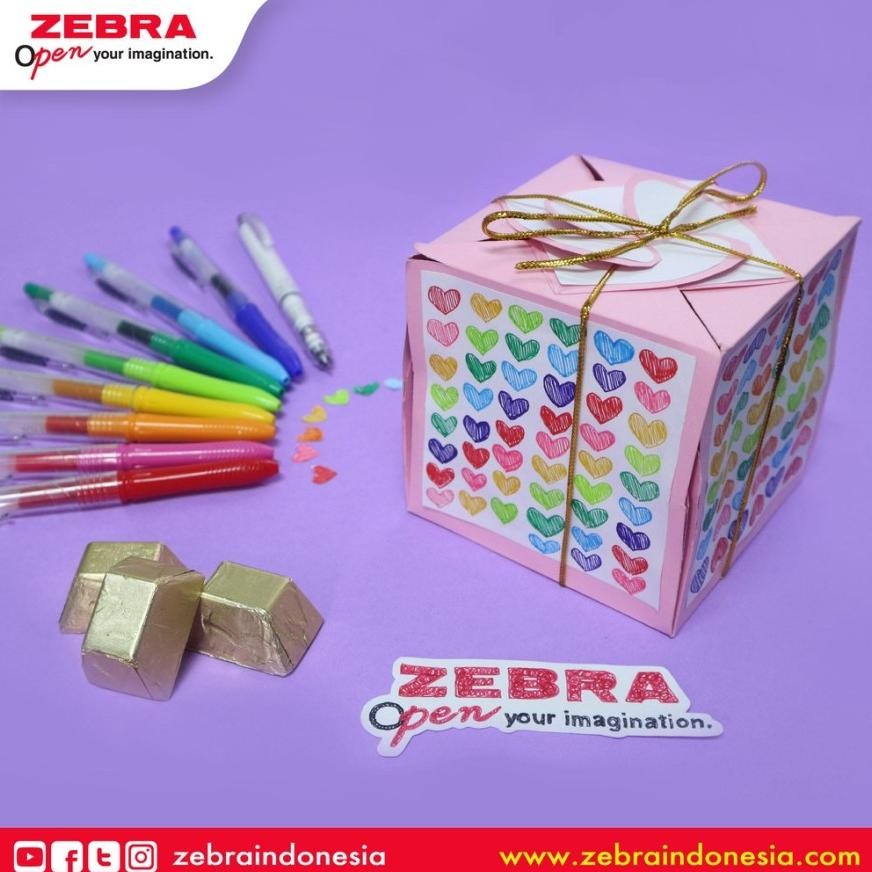 

gh-56 Zebra Kokoro Set 10 (All Colour in 1 Set) / LENGKAP SEMUA WARNA Terlaris