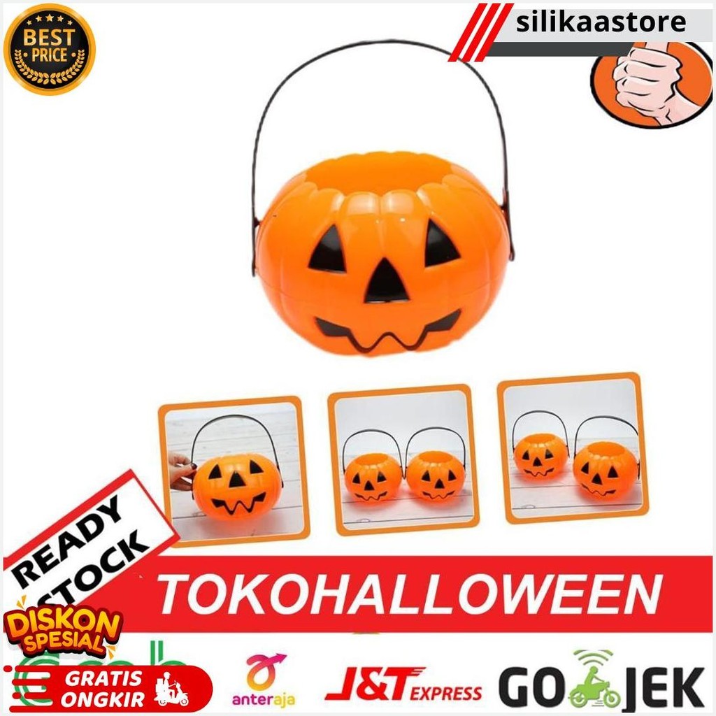 

Tas Labu Permen Halloween Trick Or Threat Pumpkin Termurah Banget