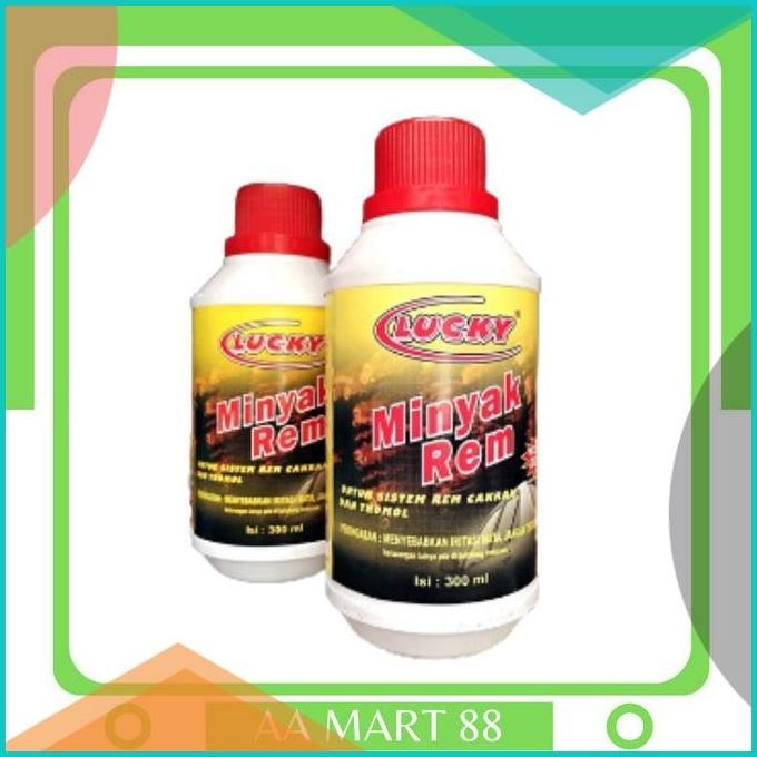 

Oli Rem Minyak Rem Lucky 300ml 140BZ4 tools