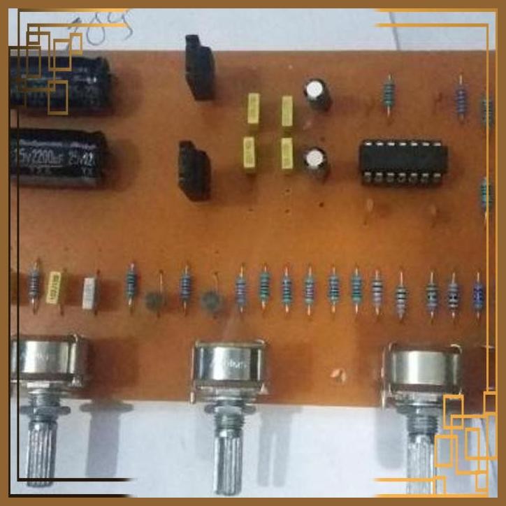 [SPL] KIT MODULE TONE CONTROL BIFET BI-FET BI FET TL084 TL 084 TL074 TL 074