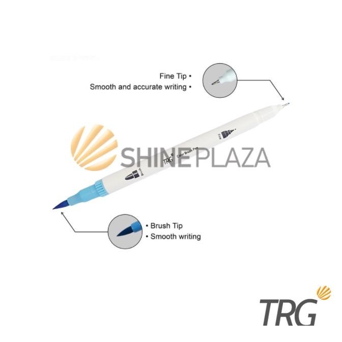

KOE-1116 Color Brush Pen Pastel 12 Warna - Pena Kuas Warna TRG CBP-02 Murah
