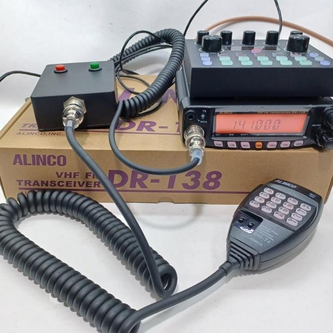 PTT SOUNDCARD V8 RIG ALINCO DR 138 PTT MIXER