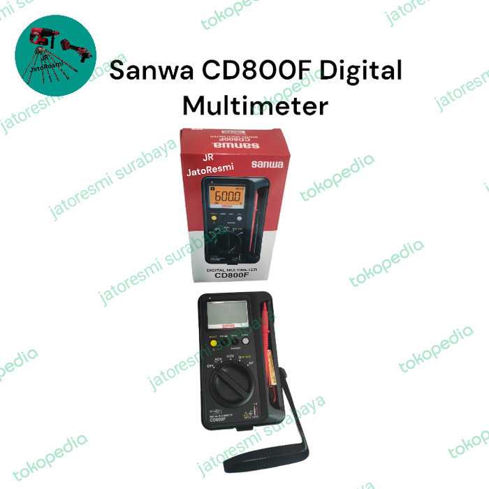 $$$$] Sanwa CD800F Digital Multimeter Made In China Avometer Digital Sanwa