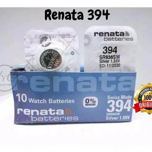 Baterai Renata 394 Sr936Sw / Baterai Jam Tangan Sr 936 Sw