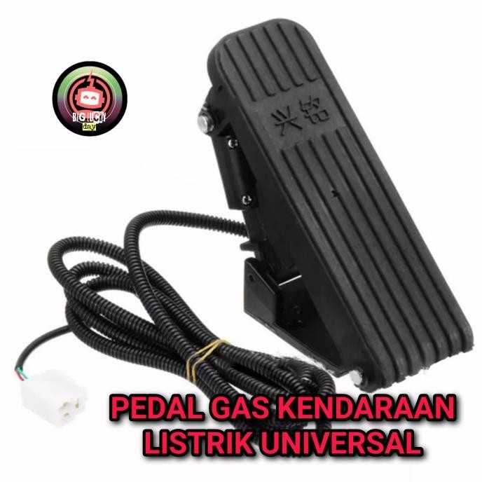 Pedal Gas Elektrik Universal Throttle Diy Mobil Listrik Gokart Atv Original