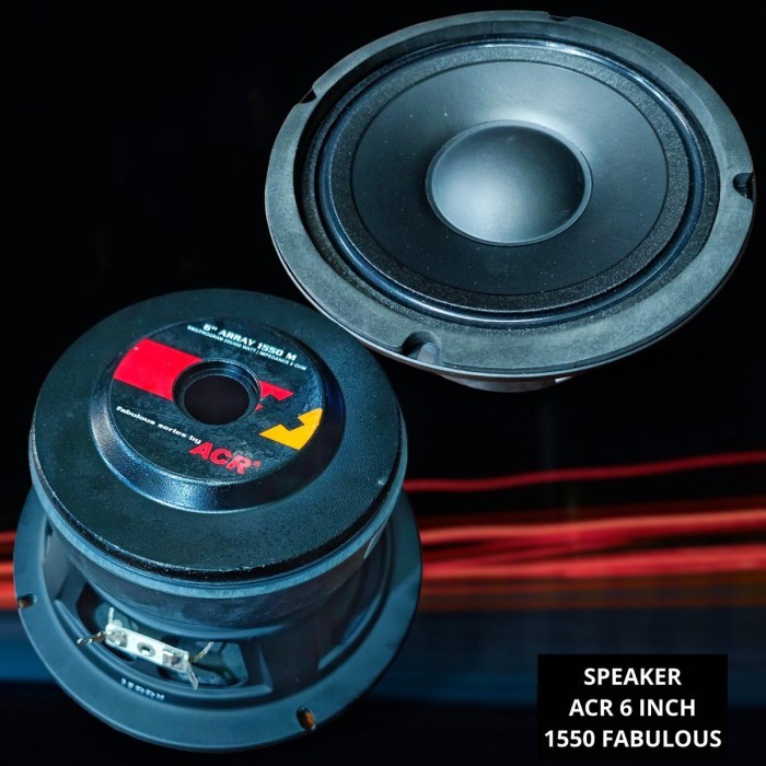 Buruan beli] Speaker ACR 6 Inch 1550 Fabulous Array / Komponen 6" Fab 1550M ORI ACR