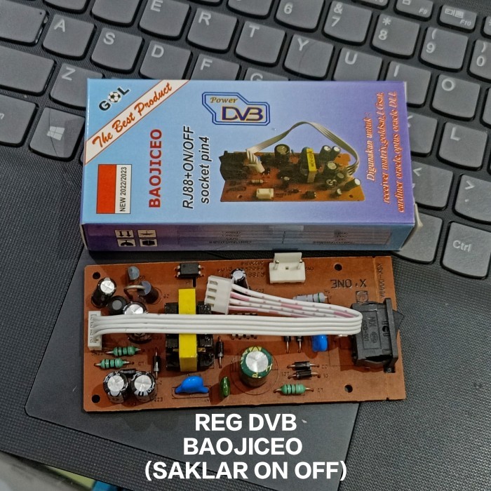 populer] Regulator Switching Power Supply Receiver DVB BAOJICEO MP4 + Saklar